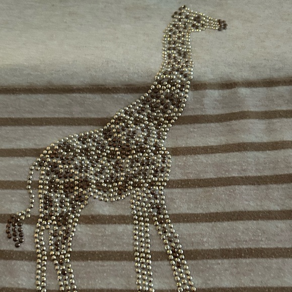 GIRAFFE THEMED KAREN SCOTT TOP SIZE 1X - Picture 5 of 5